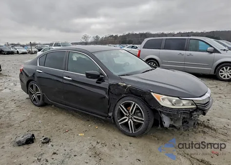 2016 Honda Accord Sport from USA, damaged, VIN 1HGCR2F52GA066895